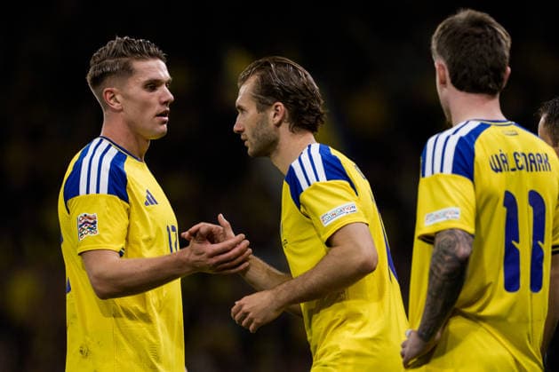 September 25, 2026: Viktor Gyökeres of Sweden is substituted for Benjamin Nygren during the Nations League soccer match between Sweden and Romania on September 25, 2026 in Stockholm. Photo by Joel Marklund, BILDBYRAN. Code: JM JM0854 bbeng soccer football fotball Nations League UEFA Nations League Sweden Sweden A Romania Romania  Copyright: JOELxMARKLUND BB260925JM050