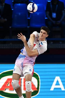Db Milano 25 09 2026 - Campionato Europeo Pallavolo maschile Finlandia-Francia foto Daniele Buffa Image nella foto: Theo Faure 