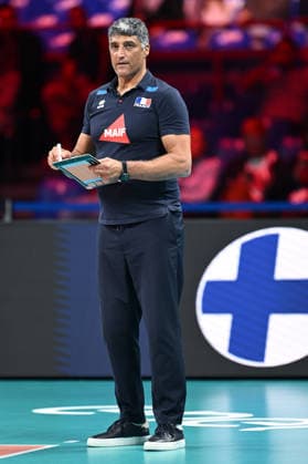 Db Milano 25 09 2026 - Campionato Europeo Pallavolo maschile Finlandia-Francia foto Daniele Buffa Image nella foto: Andrea Giani 