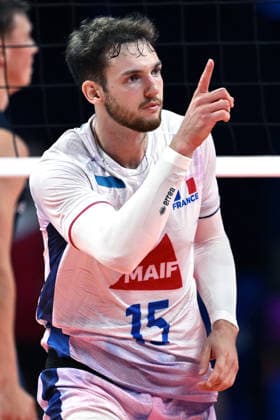 Db Milano 25 09 2026 - Campionato Europeo Pallavolo maschile Finlandia-Francia foto Daniele Buffa Image nella foto: Mathis Henno 