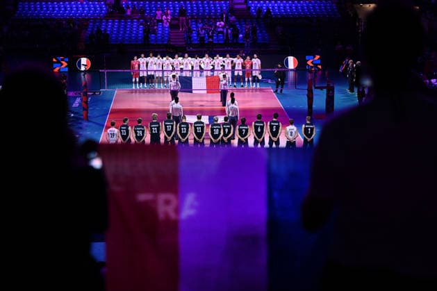 Db Milano 25 09 2026 - Campionato Europeo Pallavolo maschile Finlandia-Francia foto Daniele Buffa Image nella foto: Francia 