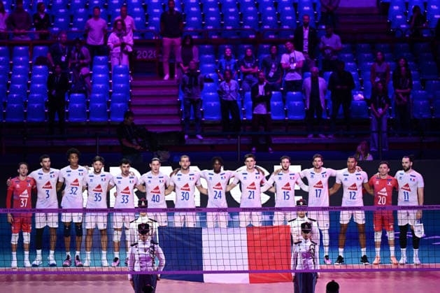 Db Milano 25 09 2026 - Campionato Europeo Pallavolo maschile Finlandia-Francia foto Daniele Buffa Image nella foto: Francia 