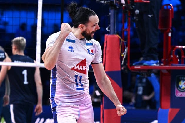 Db Milano 25 09 2026 - Campionato Europeo Pallavolo maschile Finlandia-Francia foto Daniele Buffa Image nella foto: Antoine Brizard 