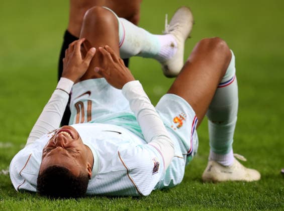 Turkiye v France - UEFA Nations League KOCAELI, TURKIYE - SEPTEMBER 25: Kylian Mbappe (10) of France injures during the UEFA Nations League A League Group 1 match between Turkiye and France at Kocaeli Stadium in Kocaeli, Turkiye, on September 25, 2026. Ali Atmaca Anadolu Kocaeli Turkey. Editorial use only. Please get in touch for any other usage.  Copyright: x2026xAnadoluxAlixAtmacax
