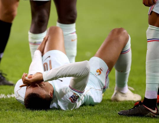 Turkiye v France - UEFA Nations League KOCAELI, TURKIYE - SEPTEMBER 25: Kylian Mbappe (10) of France injures during the UEFA Nations League A League Group 1 match between Turkiye and France at Kocaeli Stadium in Kocaeli, Turkiye, on September 25, 2026. Ali Atmaca Anadolu Kocaeli Turkey. Editorial use only. Please get in touch for any other usage.  Copyright: x2026xAnadoluxAlixAtmacax