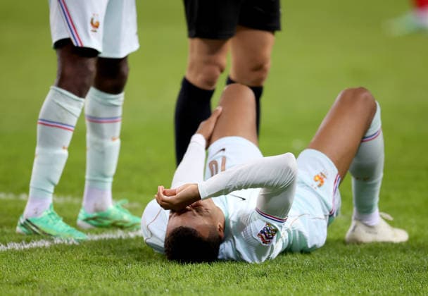 Turkiye v France - UEFA Nations League KOCAELI, TURKIYE - SEPTEMBER 25: Kylian Mbappe (10) of France injures during the UEFA Nations League A League Group 1 match between Turkiye and France at Kocaeli Stadium in Kocaeli, Turkiye, on September 25, 2026. Ali Atmaca Anadolu Kocaeli Turkey. Editorial use only. Please get in touch for any other usage.  Copyright: x2026xAnadoluxAlixAtmacax