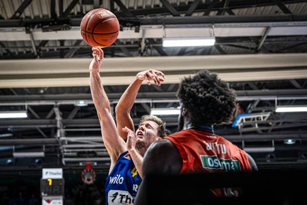 easyCredit BBL Phoenix Hagen vs. ratiopharm Ulm, Hagen, September 25, 2026, Ischelandhalle Hagen Bjarne Kraushaar 4, Phoenix Hagen, PG easyCredit BBL Phoenix Hagen vs. ratiopharm Ulm, Hagen, September 25, 2026, Ischelandhalle Hagen Copyright: xBEAUTIFULxSPORTS Piepenstockx