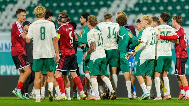 September 25, 2026, 2026–2027 Soccer Season, Bavarian Regional League, Matchday 11: SpVgg Greuther Fürth 2, 1 FC Nuremberg 2, JoTe xjoxtex, Grouping After the Game