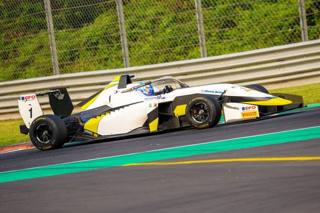 MOTORSPORTS - Motorsports - International GT Open - Free Practice Photo by IPA ABACAPRESS.COM88970188 - INTERNATIONAL GT OPEN 500 - at the Autodromo Nazionale Monza on September 25, 2026, in Monza - Practice Session 1 001 EUROFORMULA Niccolo Maccagnani ITA - BVM Racing Monza Italy  Copyright: xIPAxSport ABACAx