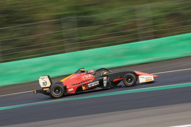 MOTORSPORTS - Motorsports - International GT Open - Free Practice Photo by IPA ABACAPRESS.COM88970190 - INTERNATIONAL GT OPEN 500 - at the Autodromo Nazionale Monza on September 25, 2026, in Monza - Practice Session 1 010 EUROFORMULA Lorenzo Castillo MEX - Team Motopark Dallara F324 TOM S TGE 33 Monza Italy  Copyright: xIPAxSport ABACAx