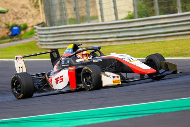 MOTORSPORTS - Motorsports - International GT Open - Free Practice Photo by IPA ABACAPRESS.COM88970143 - INTERNATIONAL GT OPEN 500 - at the Autodromo Nazionale Monza on September 25, 2026, in Monza - Practice Session 1 011 EUROFORMULA Alessandro Famularo VEN - BVM Racing Dallara F324 TOM’S TGE 33 Monza Italy  Copyright: xIPAxSport ABACAx
