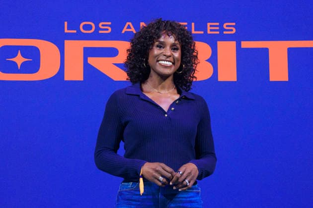 September 25, 2026, Inglewood, California, USA: Issa Rae at the Los Angeles Orbit Volleyball Team launch and logo reveal on Friday September 25, 2026 at the Intuit Dome in Inglewood, California. ARIANA RUIZ PI Inglewood USA - ZUMAp124 20260925_zaa_p124_027 Copyright: xArianaxRuizx