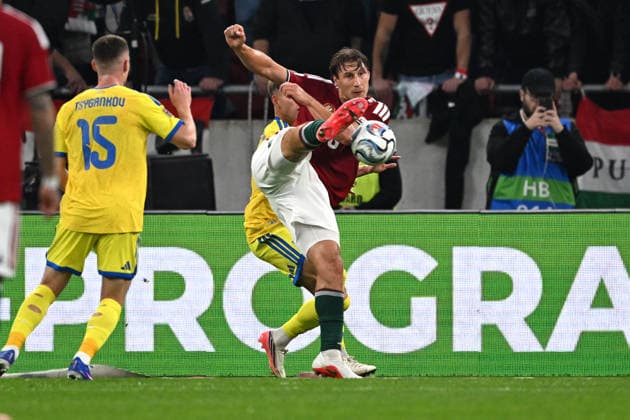 SOCCER - UEFA Nations League - Hungary vs. Ukraine Photo by IPA ABACAPRESS.COM88971344 - Willi Orban (Hungary) during the Nations League group stage, Matchday 1, between Hungary and Ukraine on September 26, 2026, at the Puskás Arena in Budapest, Hungary Budapest Hungary  Copyright: xIPAxSport ABACAx