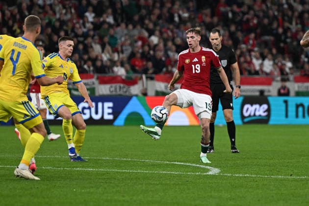 SOCCER - UEFA Nations League - Hungary vs. Ukraine Photo by IPA ABACAPRESS.COM88972543 - Rajmund Toth (Hungary) during the Nations League group stage, Matchday 1, between Hungary and Ukraine on September 26, 2026, at the Puskás Arena in Budapest, Hungary Budapest Hungary  Copyright: xIPAxSport ABACAx
