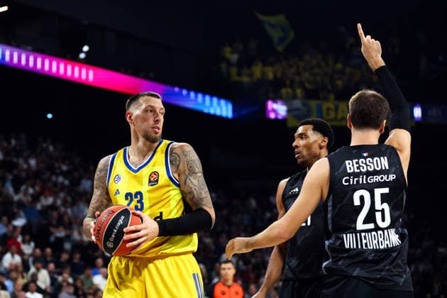 ASVEL Lyon-Villeurbanne v Maccabi Rapyd Tel Aviv - Euroleague 2026 2027 Daniel THEIS of Macabi Tel Aviv during Euroleague match between Lyon-Villeurbanne and Tel Aviv at LDLC Arena on September 24, 2026 in Lyon, France. Lyon France  Copyright: xIconxSportx 776567068