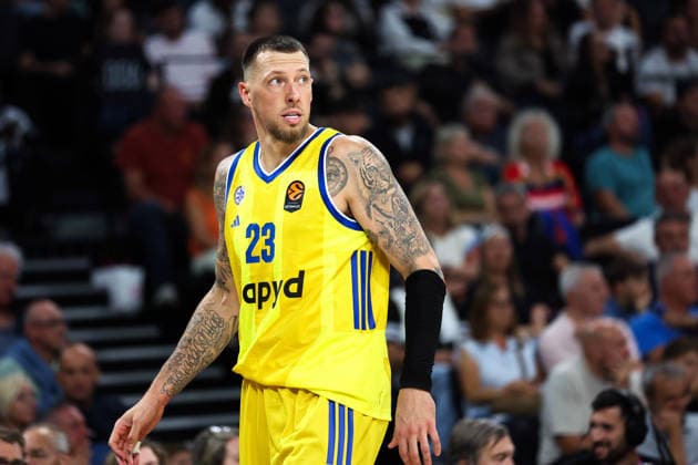 ASVEL Lyon-Villeurbanne v Maccabi Rapyd Tel Aviv - Euroleague 2026 2027 Daniel THEIS of Macabi Tel Aviv during Euroleague match between Lyon-Villeurbanne and Tel Aviv at LDLC Arena on September 24, 2026 in Lyon, France. Lyon France  Copyright: xIconxSportx 776567068