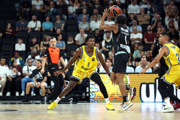 ASVEL Lyon-Villeurbanne v Maccabi Rapyd Tel Aviv - Euroleague 2026 2027 Jaylen HOARD of Macabi Tel Aviv during Euroleague match between Lyon-Villeurbanne and Tel Aviv at LDLC Arena on September 24, 2026 in Lyon, France. Lyon France  Copyright: xIconxSportx 776567068