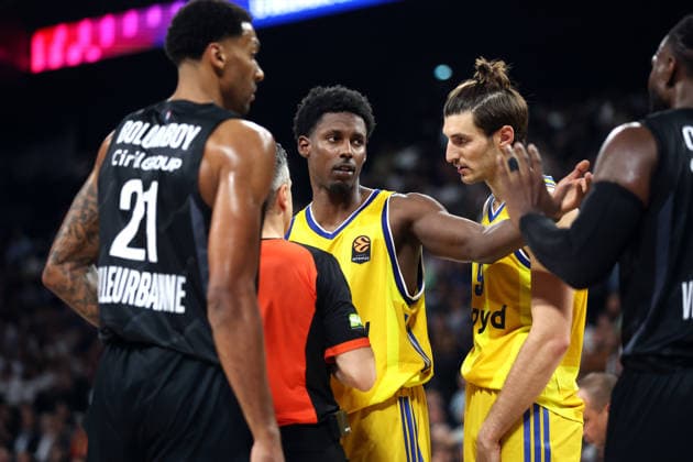 ASVEL Lyon-Villeurbanne v Maccabi Rapyd Tel Aviv - Euroleague 2026 2027 Jaylen HOARD of Macabi Tel Aviv during Euroleague match between Lyon-Villeurbanne and Tel Aviv at LDLC Arena on September 24, 2026 in Lyon, France. Lyon France  Copyright: xIconxSportx 776567068