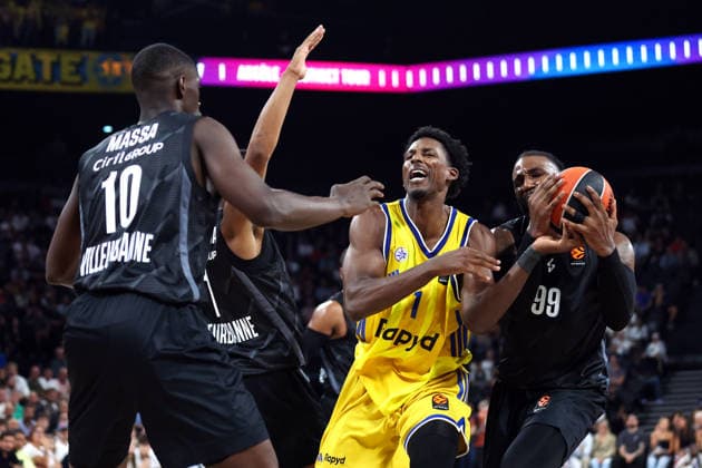 ASVEL Lyon-Villeurbanne v Maccabi Rapyd Tel Aviv - Euroleague 2026 2027 Jaylen HOARD of Macabi Tel Aviv during Euroleague match between Lyon-Villeurbanne and Tel Aviv at LDLC Arena on September 24, 2026 in Lyon, France. Lyon France  Copyright: xIconxSportx 776567068