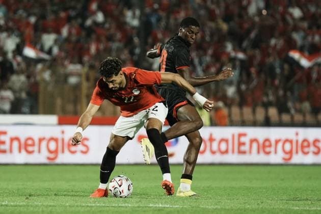 Egypt v Angola - 2027 Africa Cup of Nations CAIRO, EGYPT - SEPTEMBER 25: Egypt national team, Nationalteam player Omar Marmoush during the 2027 Africa Cup of Nations qualifying Group B match between Egypt and Angola at Cairo International Stadium in Cairo, Egypt, on September 25, 2026. Fareed Kotb Anadolu Cairo Egypt. Editorial use only. Please get in touch for any other usage.  Copyright: x2026xAnadoluxFareedxKotbx