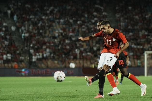 Egypt v Angola - 2027 Africa Cup of Nations CAIRO, EGYPT - SEPTEMBER 25: Egypt national team, Nationalteam player Ahmed Fatouh during the 2027 Africa Cup of Nations qualifying Group B match between Egypt and Angola at Cairo International Stadium in Cairo, Egypt, on September 25, 2026. Fareed Kotb Anadolu Cairo Egypt. Editorial use only. Please get in touch for any other usage.  Copyright: x2026xAnadoluxFareedxKotbx