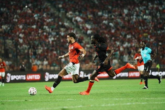 Egypt v Angola - 2027 Africa Cup of Nations CAIRO, EGYPT - SEPTEMBER 25: Egypt national team, Nationalteam player Omar Marmoush during the 2027 Africa Cup of Nations qualifying Group B match between Egypt and Angola at Cairo International Stadium in Cairo, Egypt, on September 25, 2026. Fareed Kotb Anadolu Cairo Egypt. Editorial use only. Please get in touch for any other usage.  Copyright: x2026xAnadoluxFareedxKotbx
