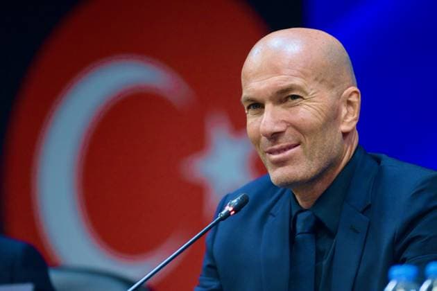 Turkiye v France - UEFA Nations League KOCAELI, TURKIYE - SEPTEMBER 25: Head coach Zinedine Zidane of France speaks during a press conference, PK, Pressekonferenz after the UEFA Nations League A League Group 1 match between Turkiye and France at Kocaeli Stadium in Kocaeli, Turkiye, on September 25, 2026. Omer Urer Anadolu Kocaeli Turkey. Editorial use only. Please get in touch for any other usage.  Copyright: x2026xAnadoluxOmerxUrerx