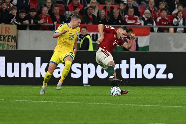 SOCCER - UEFA Nations League - Hungary vs. Ukraine Photo by IPA ABACAPRESS.COM88973222 - Bendeguz Kovacs (Hungary) during the Nations League phase, Matchday 1, between Hungary and Ukraine on September 26, 2026, at the Puskas Arena in Budapest, Hungary Budapest Hungary  Copyright: xIPAxSport ABACAx