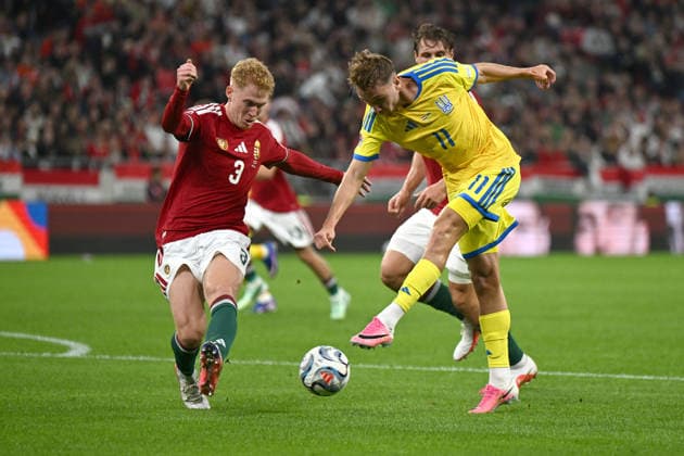 SOCCER - UEFA Nations League - Hungary vs. Ukraine Photo by IPA ABACAPRESS.COM88971942 - Vladyslav Vanat (Ukraine) during the Nations League, Matchday 1, between Hungary and Ukraine on September 26, 2026, at the Puskás Arena in Budapest, Hungary Budapest Hungary  Copyright: xIPAxSport ABACAx
