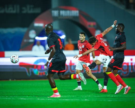Egypt v Angola at the Africa Cup of Nations Qualifiers 2027 - Group B Omar Marmoush during the match between Egypt v Angola at the Africa Cup of Nations Qualifiers KE.TZ.UG 2027 Group B at Cairo International Stadium, Cairo, Egypt Cairo Cairo Egypt Copyright: xMohamedxTageldinx