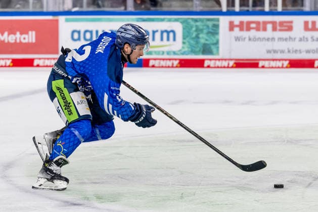 Joseph Duszak, Straubing Tigers, 12, GER, Straubing Tigers vs. ERC Ingolstadt, Ice Hockey, DEL, 2026–2027 Season, Matchday 3, September 25, 2026. Photo: HMB Media, Heike Feiner Copyright: HMBxMedia HeikexFeiner