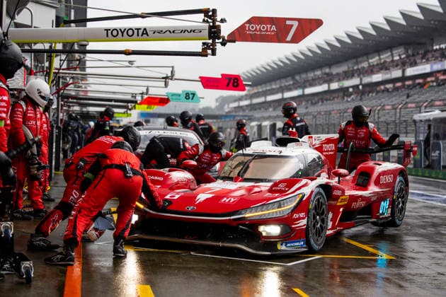FIA WEC - 6 HOURS OF FUJI 2026 07 CONWAY Mike (gbr), KOBAYASHI Kamui (jpn), DE VRIES Nyck (nld), Toyota Racing, Toyota TR010 Hybrid 07, Hypercar, action during the 6 Hours of Fuji 2026, 6th round of the 2026 FIA World Endurance Championship, from September 25 to 27, 2026 on the Fuji Speedway in Oyama, Shizuoka, Japan - OyamaJapan Copyright: xJULIENxDELFOSSEx