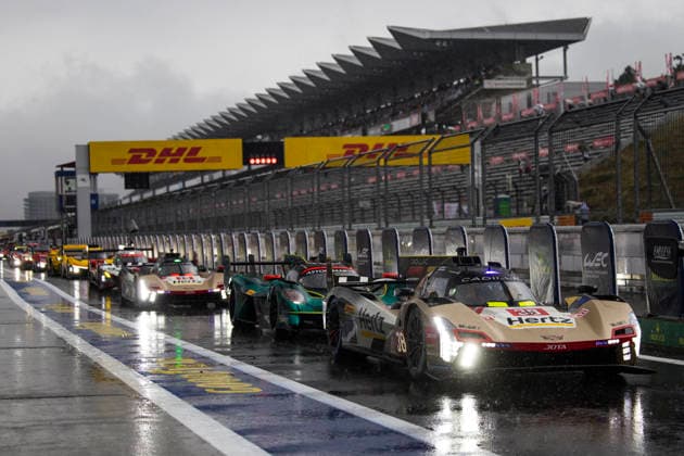 FIA WEC - 6 HOURS OF FUJI 2026 38 BAMBER Earl (nzl), BOURDAIS SÃ bastien (fra), AITKEN Jack (gbr), Cadillac Hertz Team Jota, Cadillac V-Series.R 38, Hypercar, action during the 6 Hours of Fuji 2026, 6th round of the 2026 FIA World Endurance Championship, from September 25 to 27, 2026 on the Fuji Speedway in Oyama, Shizuoka, Japan - OyamaJapan Copyright: xJULIENxDELFOSSEx
