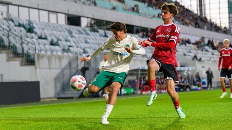 September 25, 2026 Soccer Season 2026–2027 Bavarian Regional League Matchday 11 SpVgg Greuther Fürth 2–1 FC Nuremberg 2 JoTe xjoxtex Alexander Leuthard 30, SpVgg Greuther Fürth II Marc Kornwachs Barjuan 35, 1 FC Nuremberg FCN II