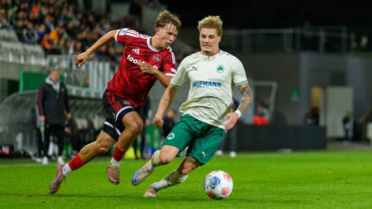 September 25, 2026 Soccer Season 2026–2027 Bavarian Regional League Matchday 11 SpVgg Greuther Fürth 2, 1 FC Nuremberg 2 JoTe xjoxtex Moritz Wiezorrek 17, 1 FC Nuremberg FCN II Loris Giandomenico 20, SpVgg Greuther Fürth II