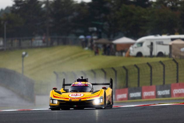 FIA WEC - 6 HOURS OF FUJI 2026 83 HANSON Phil (gbr), KUBICA Robert (pol), YE Yifei (chn), AF Corse, Ferrari 499P 83, Hypercar, action during the 6 Hours of Fuji 2026, 6th round of the 2026 FIA World Endurance Championship, from September 25 to 27, 2026 on the Fuji Speedway in Oyama, Shizuoka, Japan - OyamaJapan Copyright: xMarcelxWulfx