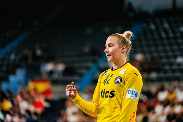 Katharina Filter, Germany, 42, Spain vs. Germany, handball, national team, women, friendly match, September 25, 2026, Spain vs. Germany, handball, national team, women, friendly match, September 25, 2026, Granollers Copyright: xEibner-Pressefoto LarsxNeumannx EP_LNN