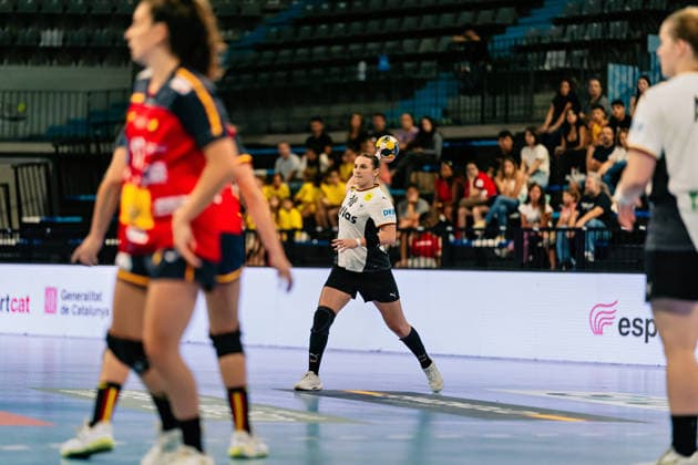 Mareike Thomaier Germany, 10, Spain vs. Germany, Handball, National Team, Women, Friendly Match, September 25, 2026 Spain vs. Germany, Handball, National Team, Women, Friendly Match, September 25, 2026 Granollers Copyright: xEibner-Pressefoto LarsxNeumannx EP_LNN