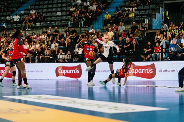 Annika Lott, Germany, 23, Spain vs. Germany, handball, national team, women, friendly match, September 25, 2026, Spain vs. Germany, handball, national team, women, friendly match, September 25, 2026, Granollers Copyright: xEibner-Pressefoto LarsxNeumannx EP_LNN