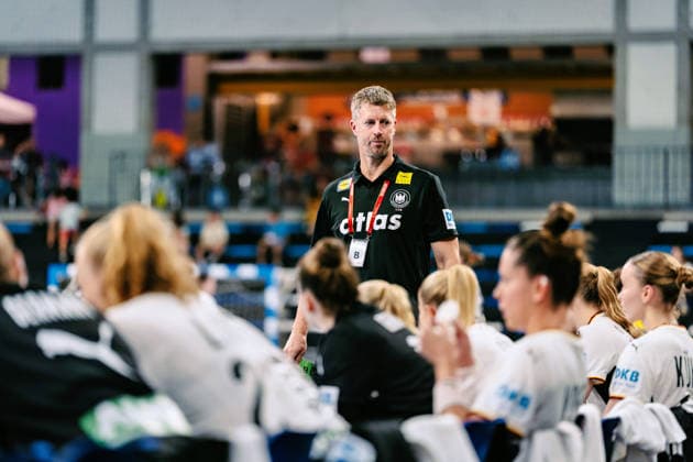 Markus Gaugisch, Germany, National Team Coach, Spain vs. Germany, Handball, National Team, Women, Friendly Match, September 25, 2026, Spain vs. Germany, Handball, National Team, Women, Friendly Match, September 25, 2026, Granollers Copyright: xEibner-Pressefoto LarsxNeumannx EP_LNN