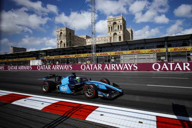 AUTO - FORMULA 2 2026 - BAKU 07 BEGANOVIC Dino (swe), DAMS Lucas Oil, Dallara F2 2024, action during the 12th round of the 2026 FIA Formula 2 Championship from September 24 to 26, 2026 on the Baku City Circuit, in Baku, Azerbaijan - BakuAzerbaijan  Copyright: xXavixBonillax