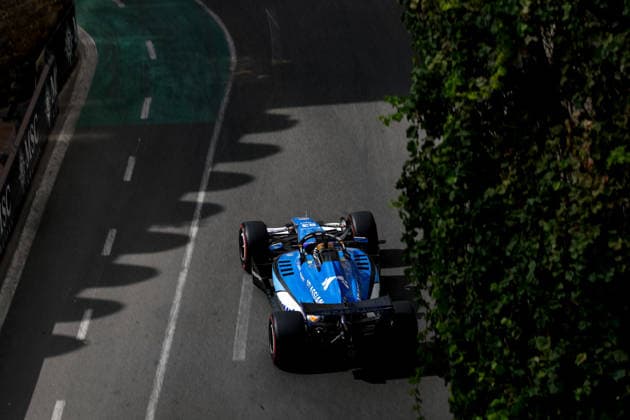 23 ALBON Alexander, Williams F1 Team FW48, action at the 2026 Formula 1 Azerbaijan Grand Prix, Round 15, Baku, during the 2026 Formula 1 Azerbaijan Grand Prix, the 15th round of the 2026 Formula One World Championship, held September 24–26, 2026, on the Baku City Circuit in Baku, Azerbaijan. Photo by Jiri Krenek, Active Pictures Azerbaijan