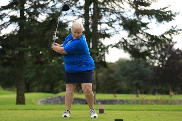 REPRO FREE *PRESS RELEASE NO REPRODUCTION FEE* EDITORIAL USE ONLY Flogas Irish Mixed Foursomes & Four-Ball, Westmanstown Golf Club, Dublin 26 9 2026 Whirlpool Mixed Four-Ball Greenacres™s Amanda Pollock Amanda Pollock 26 9 2026  Copyright: xx BK1_3771 copy