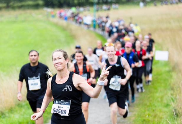 260926 Runners in the Lidingöloppet 15 km race on September 26, 2026, in Lidingö  Copyright: PETERxHOLGERSSON BB260926PH016