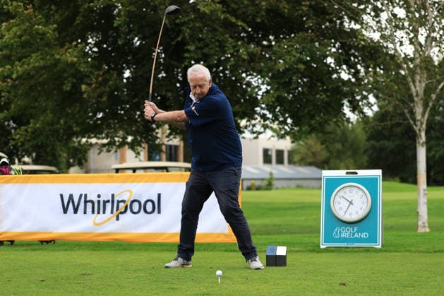 REPRO FREE *PRESS RELEASE NO REPRODUCTION FEE* EDITORIAL USE ONLY Flogas Irish Mixed Foursomes & Four-Ball, Westmanstown Golf Club, Dublin 26 9 2026 Whirlpool Mixed Four-Ball Ardee™s Eddie Burke Eddie Burke 26 9 2026  Copyright: xx BK1_3858 copy