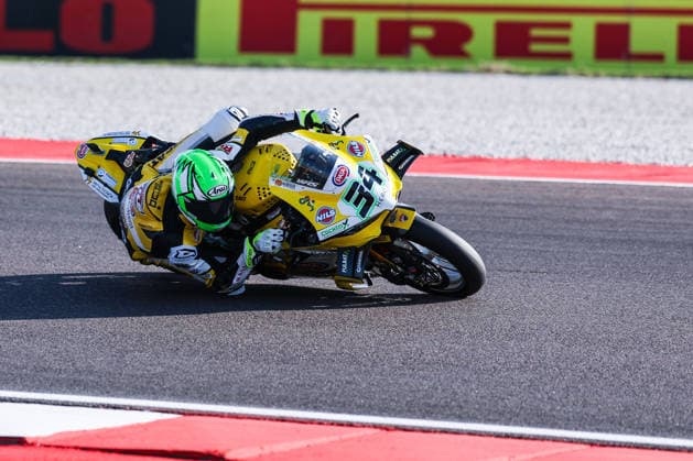 Lorenzo Baldassarri of Team Goeleven with Ducati Panigale V4R seen during Free Practice 3 of SBK Round 10 EICMA Italian Round. Cremona Italy Copyright: xBEAUTIFULxSPORTS Carabellix
