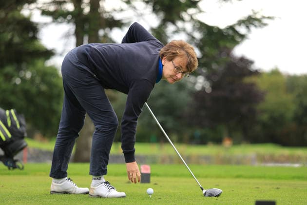 REPRO FREE *PRESS RELEASE NO REPRODUCTION FEE* EDITORIAL USE ONLY Flogas Irish Mixed Foursomes & Four-Ball, Westmanstown Golf Club, Dublin 26 9 2026 Whirlpool Mixed Four-Ball Greenacres™ Julie Thompson Julie Thompson 26 9 2026  Copyright: xx BK1_4269 copy