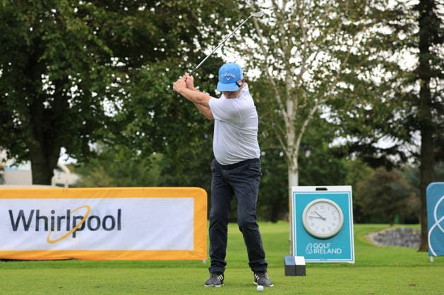 REPRO FREE *PRESS RELEASE NO REPRODUCTION FEE* EDITORIAL USE ONLY Flogas Irish Mixed Foursomes & Four-Ball, Westmanstown Golf Club, Dublin 26 9 2026 Whirlpool Mixed Four-Ball Ardee™s Brian Brennan Brian Brennan 26 9 2026  Copyright: xx BK1_4380 copy