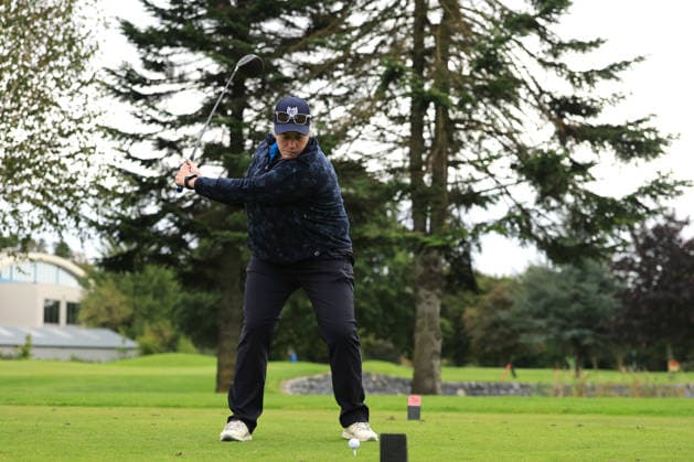 REPRO FREE *PRESS RELEASE NO REPRODUCTION FEE* EDITORIAL USE ONLY Flogas Irish Mixed Foursomes & Four-Ball, Westmanstown Golf Club, Dublin 26 9 2026 Whirlpool Mixed Four-Ball Greenacres™ Lucy Fagan Lucy Fagan 26 9 2026  Copyright: xx BK1_4902 copy