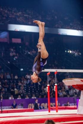 September 26, 2026, Paris, Paris, France: September 26, 2026, Paris, France: Emily Roper of Great Britain during the qualifier of the vault at Gym Paris inside the AccorArena. France News - September 26, 2026  - ZUMAp284 20260926_zip_p284_005 Copyright: xMickaelxPintax